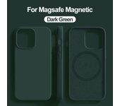 Magsafe Wireless Charge Case For Apple iPhone 15 11 14 13 16 Pro Max Plus Liquid Silicone Shockproof Protective Cover