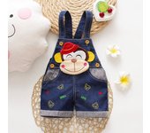 Pantalones de verano para niños Mono de bebé Pantalón de transporte para bebé Pantalón corto vaquero