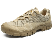 Summer Outdoor Men Hiking Shoes Breathable Tactical Combat Army Boots Desert Training Sneakers Anti-Slip Trekking Shoes 39-46