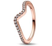 2024 New Gold Plated 925 Silver Ring Zircon Sparkling Double Band Heart Finger Ring Women Pandor Ring Fine Jewelry