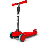 Niño 2 Años a 6 - Patinete niña Altura Ajustable con Ruedas Luces LED - Patinete 3 Ruedas Scooter Niño - Patinete Infantil para Niños y Niñas Jugar