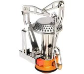 a  Gas Folding Stove Outdoor  Camping Portable Oven Cooking Furnace Picnic Hiking Backpacking Supplies Box
