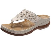 Women's flip flops orthopedic sandals with arch support