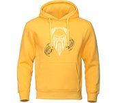 capucha de algodón para hombre y mujer, ropa de calle de la leyenda Vikinga, chándal informal, moda de otoño e invierno, novedad
