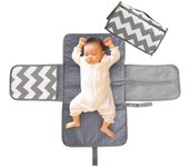 Portátil Cambiador de Pañales Para Bebé, Impermeable y Lavable, Plegable Orinal Infantil Pad Kit Para el Hogar, Viaje y Fuera
