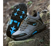 Zapatillas De Cuero Impermeables Muy Cálidas Para Hombre, Botas De Montaña Para Exteriores, Zapatos De Viaje De Trabajo, Grandes