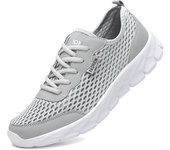 Zapatillas de deporte de verano para hombre, zapatos informales transpirables de alta calidad, antideslizantes para exteriores, calzado deportivo ligero de tenis de moda