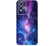 For Vivo Y76 5G 2021 Case Fundas Donut Butterfly Pattern Painting Etui Back Cover For Vivo Y76 Y 76 VIVOY76 5G Silicone Tpu Case