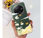 For Funda Xiaomi Redmi A3 Case 2024 Fashion Flower Transparent Silicone Soft TPU Phone Case For Xiomi Redmi A3 RedmiA3 4G Covers