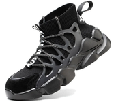 Zapatos De Trabajo De Seguridad Indestructibles Con Puntera De Acero, Botas Deportivas Transpirables Para Exteriores, Zapatillas De Deporte, Botas De Construcción De Seguridad
