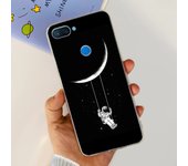 For Xiaomi Mi 8 Lite Case Clear Silione With Cute Painted Soft Phone Back Cover For Xiomi Mi 8 Lite Fundas Mi8Lite Coque Capas