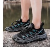 Zapatillas de senderismo transpirables antideslizantes para hombre, zapatos de tenis ligeros para el trabajo, caminar, correr, Trekking