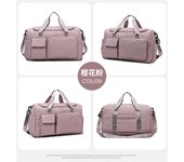 Bolsa de viaje plegable Bolsa de fitness deportiva para hombres y mujeres de gran capacidad Viaje corto Bolsa de almacenamiento de equipaje de viaje de negocios Bolso de hombro