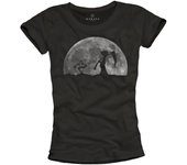 Camiseta Divertida para Mujer - Diseno la Muerte en el Jardin