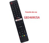 Voz mando televisión universal Sharp GB345WJSA GB346WJSA GB326WJSA