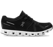 Zapatillas Negra y Blanca On Running Cloud 5 Black-White