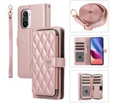 Funda de teléfono de cuero con tapa de cordón largo para RedMi Note 12 Pro, 12S, 11, 11S, 10, 10S, para XiaoMi 13T, 12T, 11T