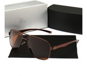 Nuevas gafas de sol polarizadas de aluminio y magnesio para hombre, gafas de conducción para conductor, gafas de sol deportivas para ciclismo
