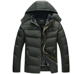 Men's Heating Winter Cotton Mens Coat Thick Men Clothing Jacket for Men New Fashion Jacket