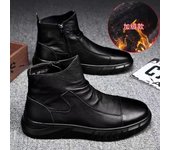 Martin botas nuevas botas altas de cuero para hombre zapatos casuales británicos