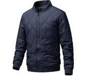 Abrigos acolchados cálidos para hombre, chaqueta térmica cortavientos lana algodón, ropa de otoño e invierno