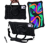 Kids Funda Case Lenovo Xiaoxin Pad 2024 11 inch 360 Rotating Stand Cover For Tab M11 TB-330FU TB-331FC Soft Silicone Shell