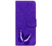 For Xiaomi redmi note 8T 10 14C 14t k30 pro 10pro carcasa antitranspirante textura de la piel con gran de cuero mariposa tap