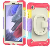 For Samsung Galaxy Tab A7 Lite 8.7 inch 2021 with Screen Protector Handle Ring Folding Stand Case