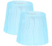 2Pcs=1Pair Toe Cushion Tube Toe Sleeves Soft Gel Toe Protectors for Corns Blisters Calluses Toes and Fingers Foot Care Tool