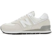 Leten Official  NB 574 Light Gray Claret / Grey Men Women Running Shoes Work shoes