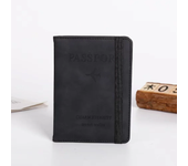 Women Men RFID Vintage Business Passport Covers Holder Multi-Function ID Bank Card PU Leather Wallet Case Travel Accessories