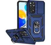 Armor Ring Bracket Push Phone Cases for Xiaomi Redmi Note 11 10 9 8 Pro Ma 9S Prime Poco X3 NFC X4 M4 4G 5G  XiaoMi 11 11T Cover