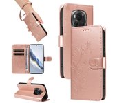 Funda de cuero de color sólido estampada en solapa para honor x6a x7a x9a x40 y90 Magic 5 6 enjoy 50 Lite pro 5G carcasa de telé