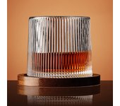 Regalo creativo con Taza de Cristal Base, rotación 360, jarrón de whisky giratorio de 300ml, jarrón de Cristal para Ron