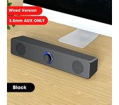 Altavoces Bluetooth inalámbricos y con cable Alimentación USB Para TV PC Portátil Juegos Teatro en casa Altavoces pequeños