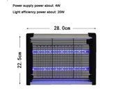 Home repellent lamp, 10W, 20W, 40W, 110V-220V silent mosquito repellent, restaurant