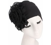 Muslim Flower  Wrap Hijab Cancer Chemo hat Hair Loss Cap Turban Hats Head Scarf