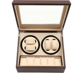 94/ 5000  Watch box, watch winder box, watch box, automatic winder and cushion