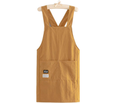 Cleaning Tool With Pockets Cross Strap Kitchen Apron Oil-proof Soft Cooking Apron Waterproof Chef Work Uniform Kitchen