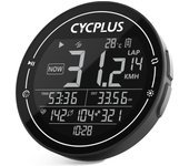 Ordenador de Bicicleta GPS, Ordenador de Bicicleta inalámbrico, Resistente al Agua, IPX6, velocímetro Ant+, Ordenador de Bicicleta inalámbrico,Bluetooth, Compatible con Strava
