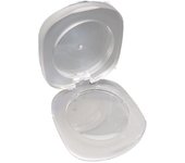 Powder Boxes DIY Eye Shadow Case Clear Frosted Makeup Palette Small Empty Highlighter Blush Case Women