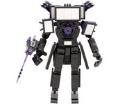 Larger Skibidi Toilet Toys Building Blocks, Skibidi Toilet Titan Clockman, Titan Cameraman, G-Man,Dr Titan, About 400 pcs