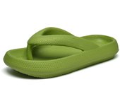 Women Toe Post Design Slippers, EVA Fashionable Flip Flops For Summer
