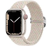 Strap For Apple Watch 44mm 40mm 45mm 41mm 38mm 42mm Elastic braided bracelet iwatch series 7 se 6 8 9 ultra 49mm band