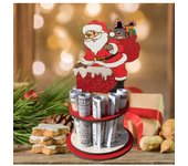Wooden Wallet Ornament Santa Family Party Ornaments Christmas Gifts Small Gifts