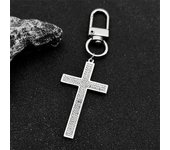 Diamond-encrusted Cross Keychain Girlfriends Gift SimpleinsWind Backpack Pendant