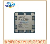 NEW AMD Ryzen 5 7500F 3.7GHz 5NM L3=32M Processor 65W Socket AM5 6-Core 12-Thread R5 7500F DDR5 but without fan