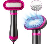 Secador para perros Secador para perros silencioso para perros pequeños y gatos Secador de pelo portátil 2 en 1 para el cuidado de perros con peine de piel Secador de pelo Cepillo Secador para mascotas 300W