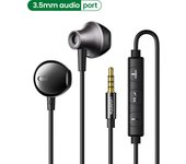UGREEN In-Ear Earphones 3.5mm Type C Stereo Bass Wired Headphones HIFI Earphones with Mic for Samsung S25 S24 Ultra iPhone 16 15 Pro Max