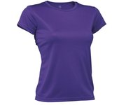 Camiseta de Deporte Mujer ASIOKA PO Manga Corta 100% Poliéster